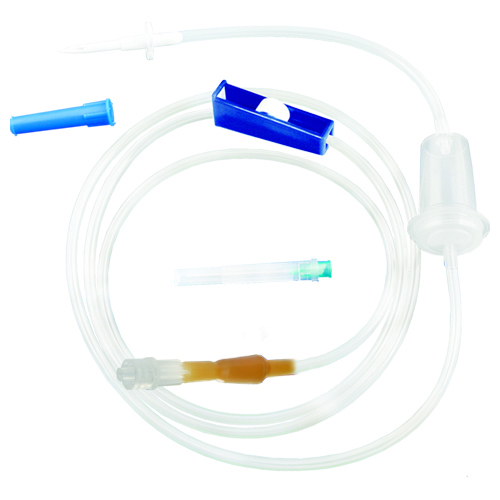 Пристрій для вливання інфузійних розчинів ВКР